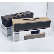 Loa bluetooth vỏ gỗ XM 520 Bass mạnh công suất 20W siêu trầm có giá đỡ điện thoại cao cấp Xm520 20