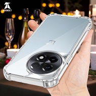 For OnePlus 11 /  11R Case Crystal Clear Hard Back Anti-Yellowing 4-Corner Shockproof Slim Thin Cove