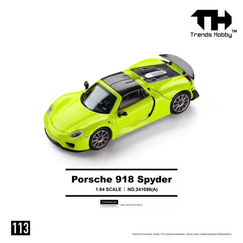 TH 113 114 1:64 Souvenir 918 Spyder Diecast Model Car