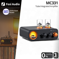 (ใช้โค้ดลดอีก10%) Fosi Audio MC331 Bluetooth Amplifier แอมป์หลอดแก้ว พร้อม DAC และ VU Meter ประกันศู