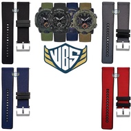 24mm Replacement Strap Rubber Canvas Watch Strap G-Shock GA-2000 8100.24