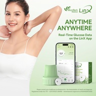 LinX CGM Continuous Glucose Monitoring 24H Real Time Blood Glucose Monitor Glucometer No Finger Pric