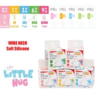 READYSTOCK🔥ORIGINAL PIGEON Puting Wide Neck Use Botol Susu Teat Nipple Wide Neck Puting