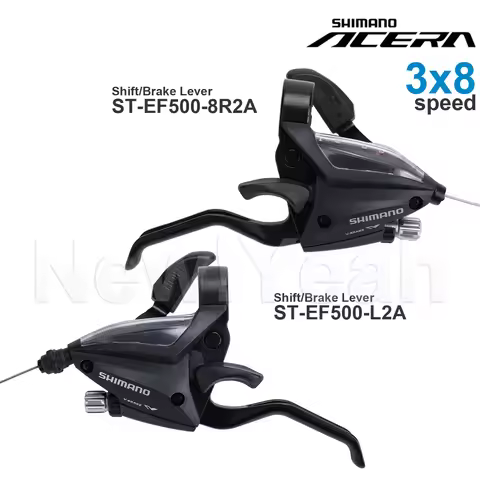 SHIMANO ACERA EF500 3x8 Speed ST-EF500-L2A ST-EF500-8R2A Shift/Brake Lever - 2-finger lever size Ori