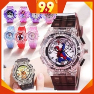 🔥SHIP in 24Hrs🔥Cartoon LED Kids Watch | Glow Light Analog | Boys & Girls Kartun Lelaki Perempuan Glo