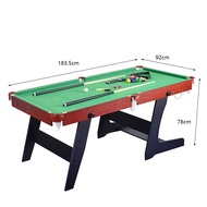 6 feet 7 feet indoor folding pool table free installation of table tennis table 2 in 1