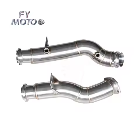 Exhaust Downpipe for Mercedes Benz C43 and C400 M276 Engine RHD
