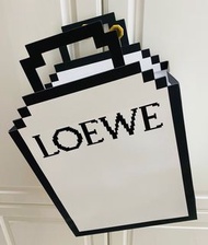 (Delivery within 24 hours) LOEWE PIXELATED PAPER BAG FPS PayMe SF only in HK THANK YOU!