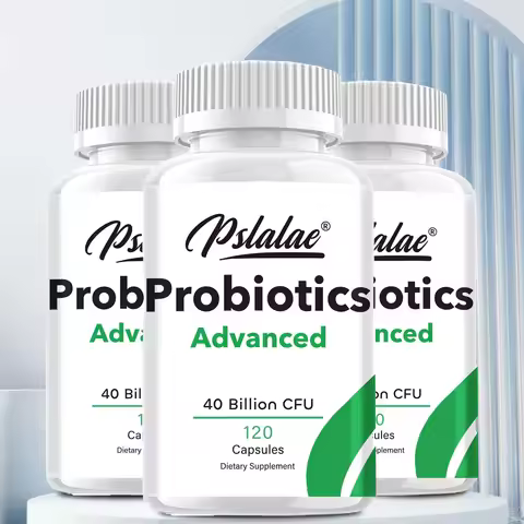 Probiotic Supplement Capsules 120 Count Digestive Health Gut Relief Bloating Relief Health Food Vita