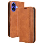 For iPhone 17 Case Premium Leather Wallet Leather Flip Casing for iPhone 17 iPhone17 Phone Cases
