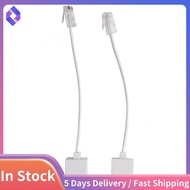 2 socket 8P4C / RJ45 male RJ11 6P4C to female M / F Adapter telephone Ethernet
