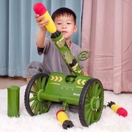 JY-8/Children's Mortar Toy Cannon Grenade Soft Bullet Launcher Row Shooting Chasing Cannon Boys Gren