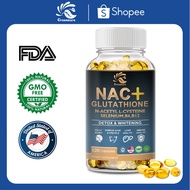 NAC+GlutathioneCapsulesforAntioxidantSkinWhitenAnti-AgKidneyLiverCleanseDetox Health Care Products22