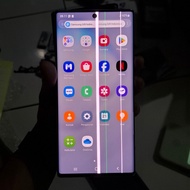 LCD ORIGINAL SAMSUNG NOTE 10+ PLUS BEKAS COPOTAN SEIN | Sm-N975 Sm-N975F