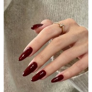New Products Are Here Modern Design Cherry Red False Nails Each Set Contains 24 Nails.