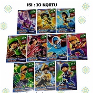 Cuci gudang Toys uno Cards/TRADING CARD GAME BOBOIBOY GALAXY 1 Pack Of 10 Cards/BOBOIBOY GALAXY EXCLUSIVE EDITION CARD Toys/GALAXY NEW SERIES/TRADING CARD GAME/BOBOIBOY GALAXY CARD 1 Pack Of 10 Cards/ Card/trading Card Game B