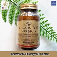 Solgar-Vitamin B12 500 mcg 100 Tablets B 12