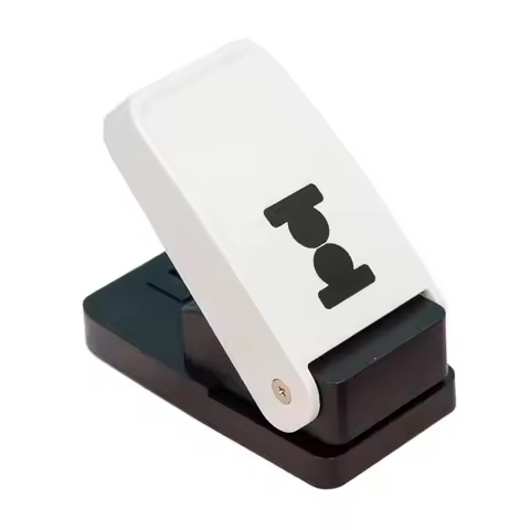 Tab Punch Label Punch Craft Paper Punch Cutter Index Tab Puncher for Card Making, Classification Fil