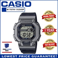 CASIO W-737H ORIGINAL DIGITAL WATCH WITH 1 YEAR WARRANTY W737H / W-737 / W737H / W-737H / W737H-1A2V