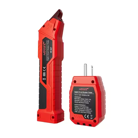 NOYAFA NF-827 AC Circuit Breaker Finder Socket Tester Electric Tester With Integrated GFCI Outlet Te