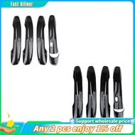 In stock-4Pcs Outer Door Handle Cover Trim Stickers for Mercedes Benz C E GLC GLB A B GLE GLS CLA GLA W213 W205 X253 2015-2024