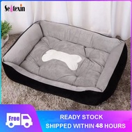 Sentexin Pet Dog Bed Soft Sofa Dog Mats for Small Medium Large Dog Pet Bed Washable House for Cat Puppy Cotton Kennel Mat