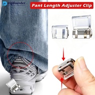 DIGIFOUNDER 1/5/10Pcs Invisible Leg Shortening Clips Non-Slip Acrylic Pants Edge Clip Seam-Free Hidd