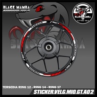 Mio GT Rim Sticker - Mio GT Tire Variation Strip Sticker