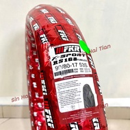 [FKR] X-SPORT RS168 Tubeless Tayar Tyre 70/90-17 80/90-17 90/80-17 110/70-17 120/70-17 BUNGA VICTRA