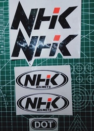 stiker helm full face NHK full set model cutting