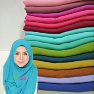 Instant shawl double loop @2 muka
