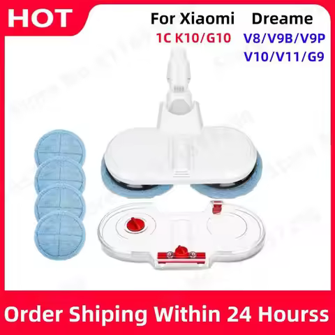 Mop Head+Mop Cloth+Water Tank For Xiaomi 1C K10 G10 Dreame V8 V9 V9B V10 V11 XR Vacuum Cleaner House