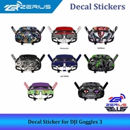 Bright - Decal Sticker For Dji Goggles 3, Skin For Dji Goggles 3