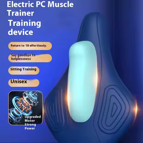 Electric Pelvic Floor Strengthening Muscle Exerciser Ergonomic Kegel Fitness Training Device Recharg