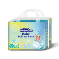 [Free 3 Pcs] Company Love Baby Diaper Tape Pants Pull-Up Leak-proof Size - NB68/S44/M42/L40/XL38/XXL