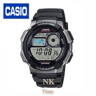 CASIO AE-1000W-1BV / AE-1000W-1B / AE-1000W WORLD TIME WATCH 100% ORIGINAL