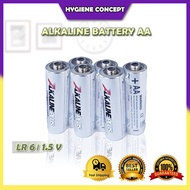 Alkaline Battery 2 PCS / Alkaline Plus AA Battery / Bateri AA / 1.5V Batteries / 电池