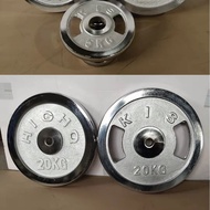 Electroplated dumbbell plates, weightlifting barbell plates, home fitness barbell plates, home fitne