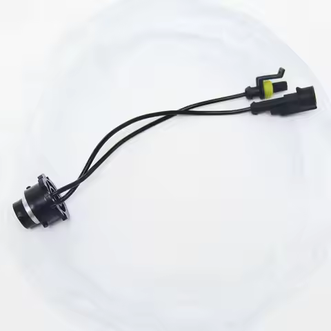2Pcs D2S D4S HID Ballast AMP Wire Harness Adapter Holder Socket Plug Xenon Light Cable Connector Kit
