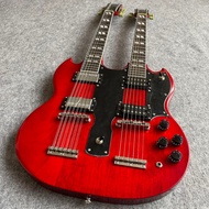 Gibson SG 1275 Double Neck Electric Guitar Chrome Hardware