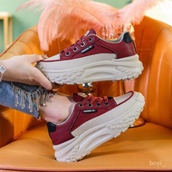 Free Shipping Taiwan Shipping Daddy Shoes Casual Women's Shoes Autumn Thick-Soled Daddy Shoes Women 