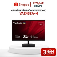 ViewSonic VA2432A-H VA2432-H Monitor White/Black 24" FHD IPS 100-120Hz 1ms (HDMI, VGA) - Genuine