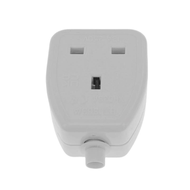 13A 250V UK British Standard Female Socket Power Adaptor Detachable Power Cord Cable Connector Socke