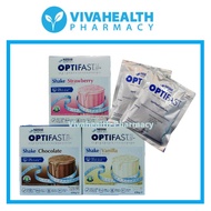 Optifast Shake 12x53g/boxStraw - Strawberry/ Chocolate/ Vanilla/ Meal Replacement/ Halal