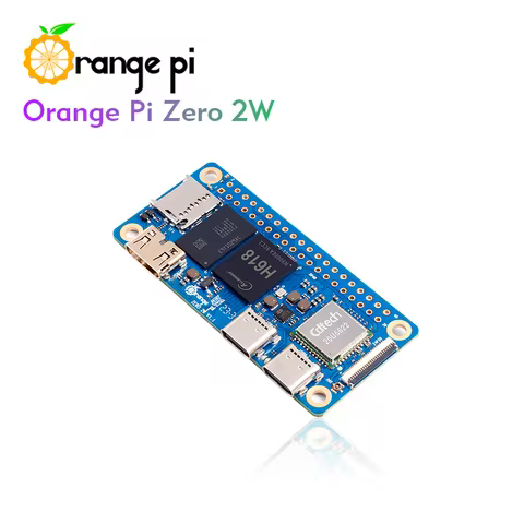Orange Pi Zero 2W Single Board Computer 1.5GB RAM DDR4 Allwinner H618 WiFi-BT Orange Pi Zero 2 W Dev