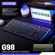 MCHOSE G98 / G-98 RGB Hotswap Tri-mode Wireless Mechanical Gaming Keyboard