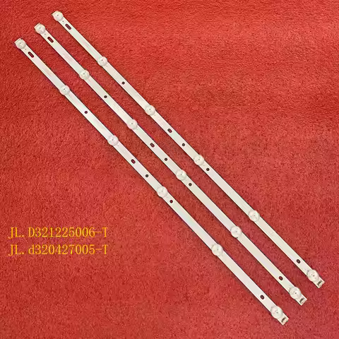 3pcs LED backlight strip For 32” LED TV S412L32H 32L 301C18 HV320WHB-N80 JL.D321225006-T JL.d3204270