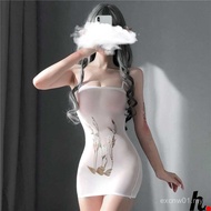 Dalam stok. Pakaian dalam erotik stoking skirt pendek seksi lutsinar ketat stoking seksi Q7NG
