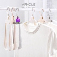 GANTUNGAN Qori Store - Portable Folding Travel Hanger Folding Travel Hanger/ Foldable Travel Clothes