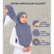 Tudung khimar sulam Khimar tali Khimar instant